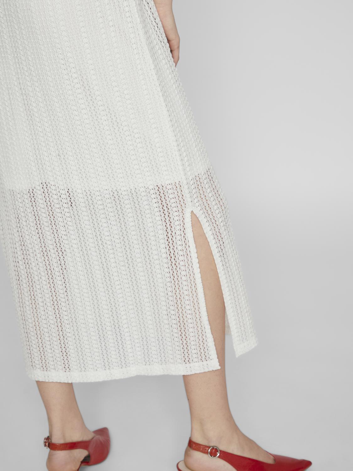 VIGARDEA Dress - Egret